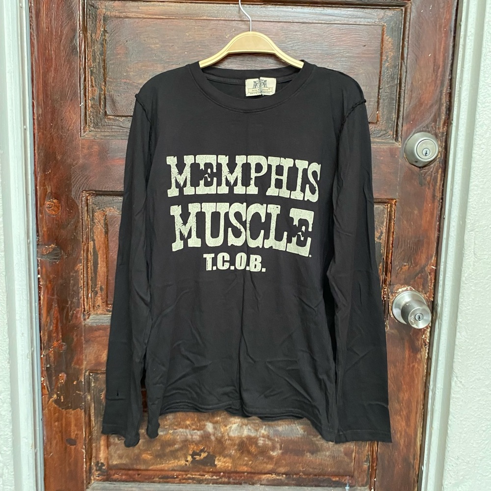 Juicy Couture Black “Memphis Muscle T.C.O.B “ Long Sleeve